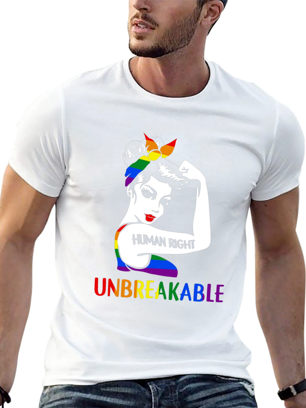Human Rights LGBTQ+ Unbreakable T-Shirt