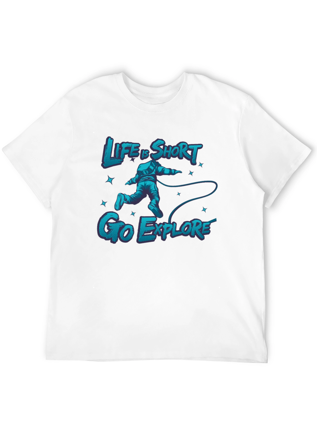 Life is Short Go Explore Graphic Tee