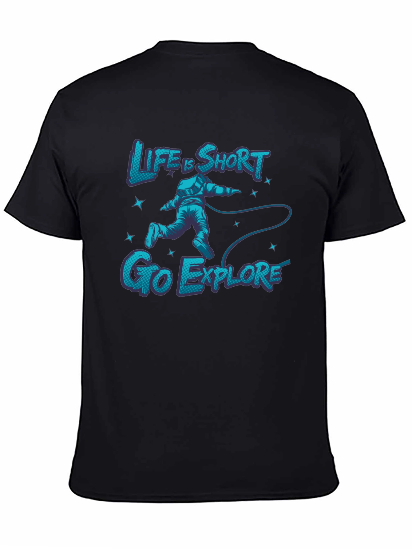 Life is Short Go Explore Graphic Tee