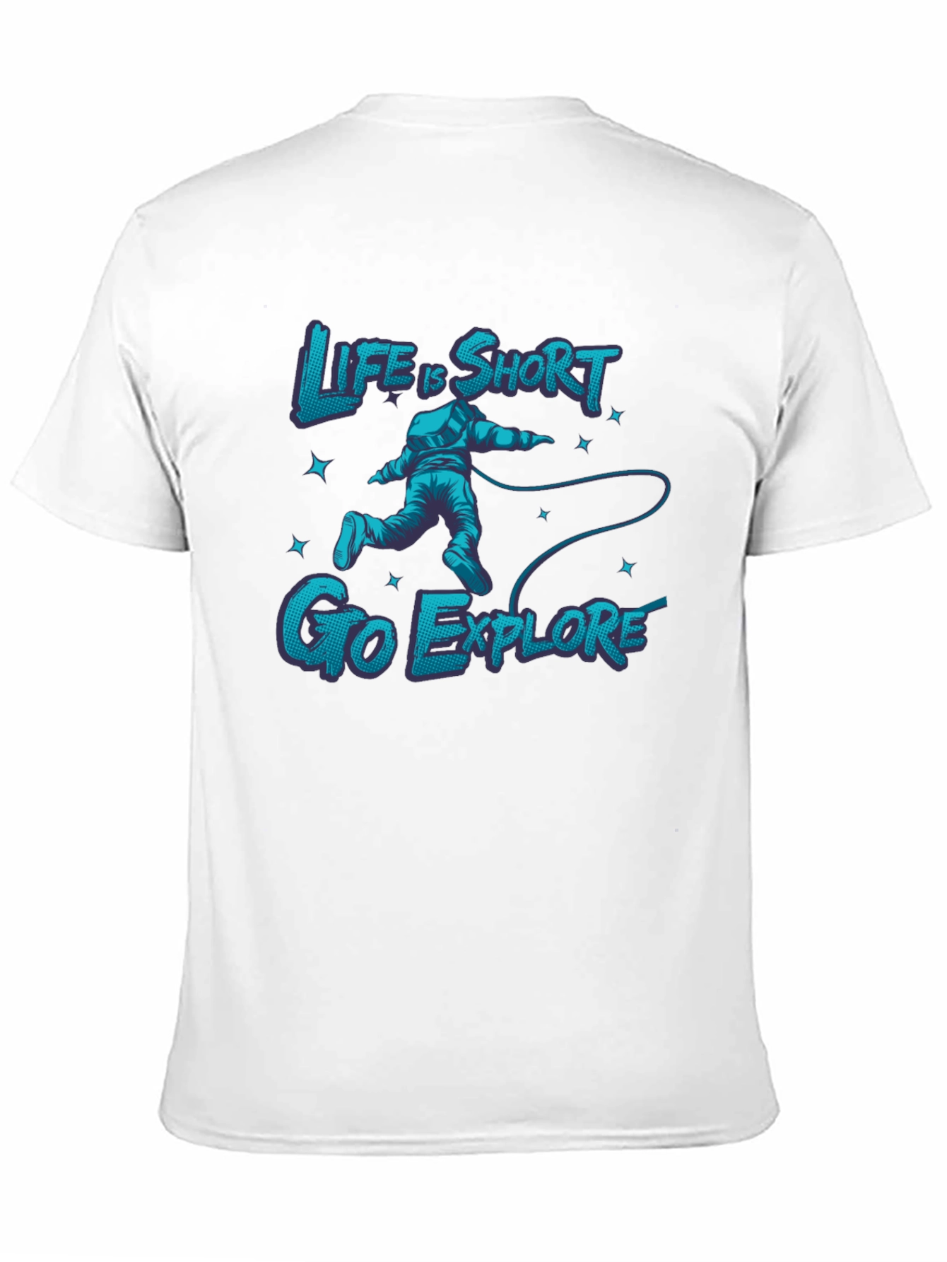Life is Short Go Explore Graphic Tee