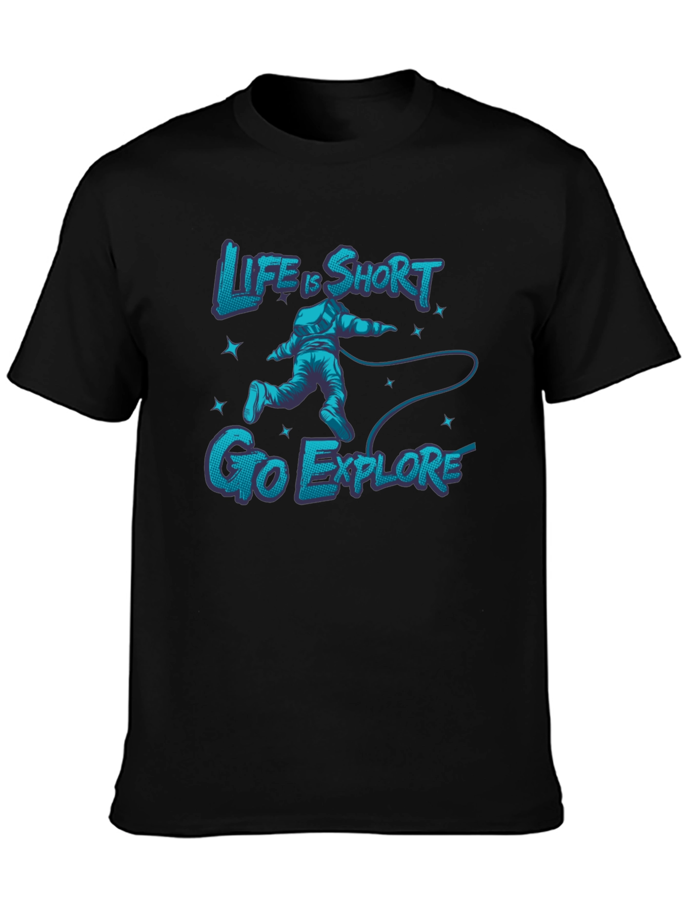 Life is Short Go Explore Graphic Tee
