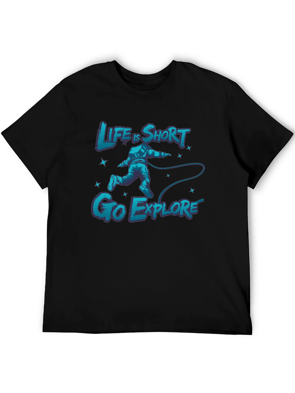 Life is Short Go Explore Graphic Tee