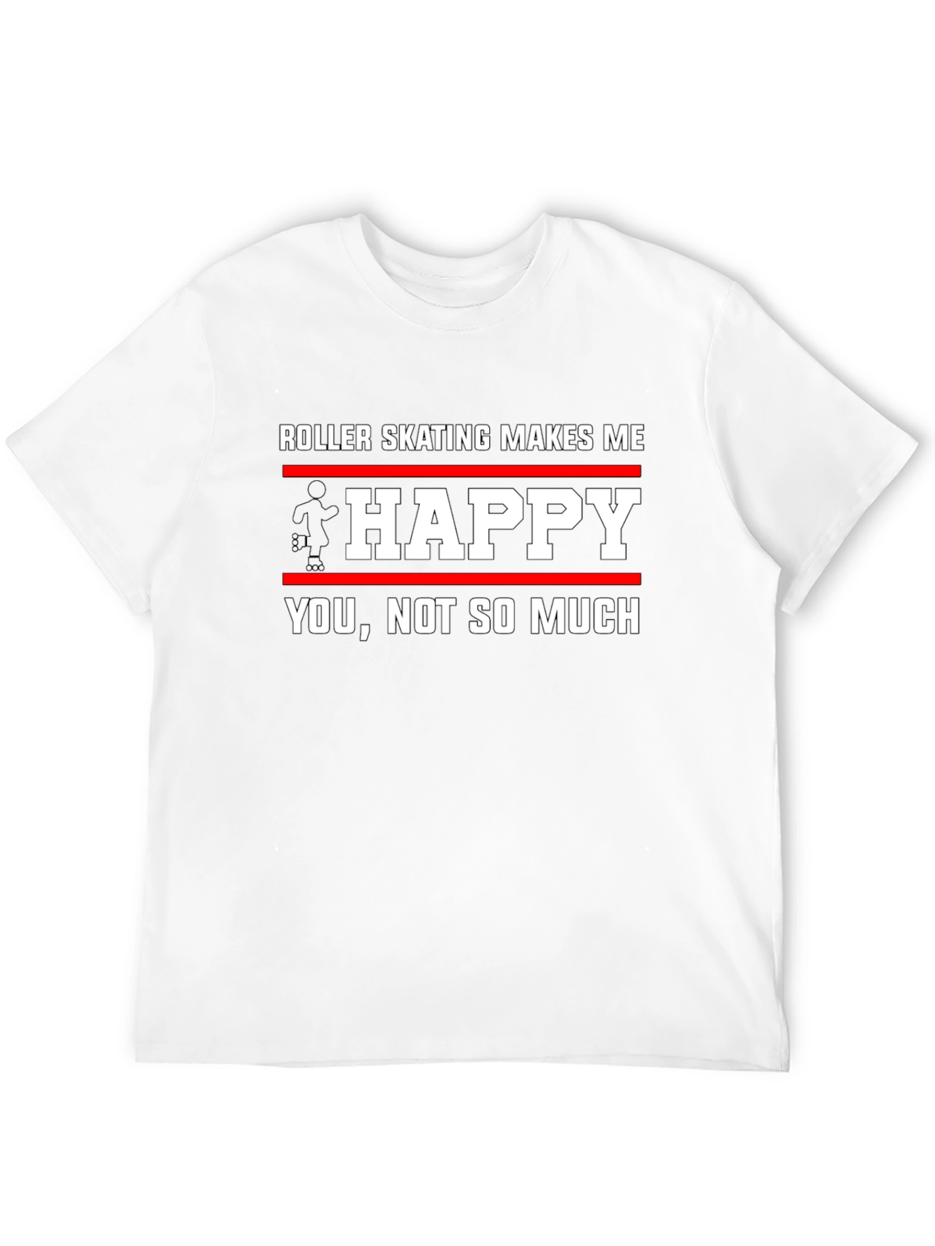 Roller Skating Makes Me Happy T-Shirt