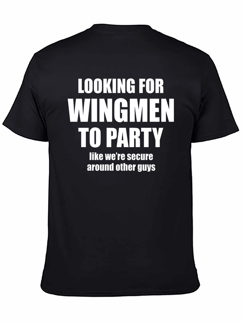 Wingmen Party T-Shirt - Humorous & Bold