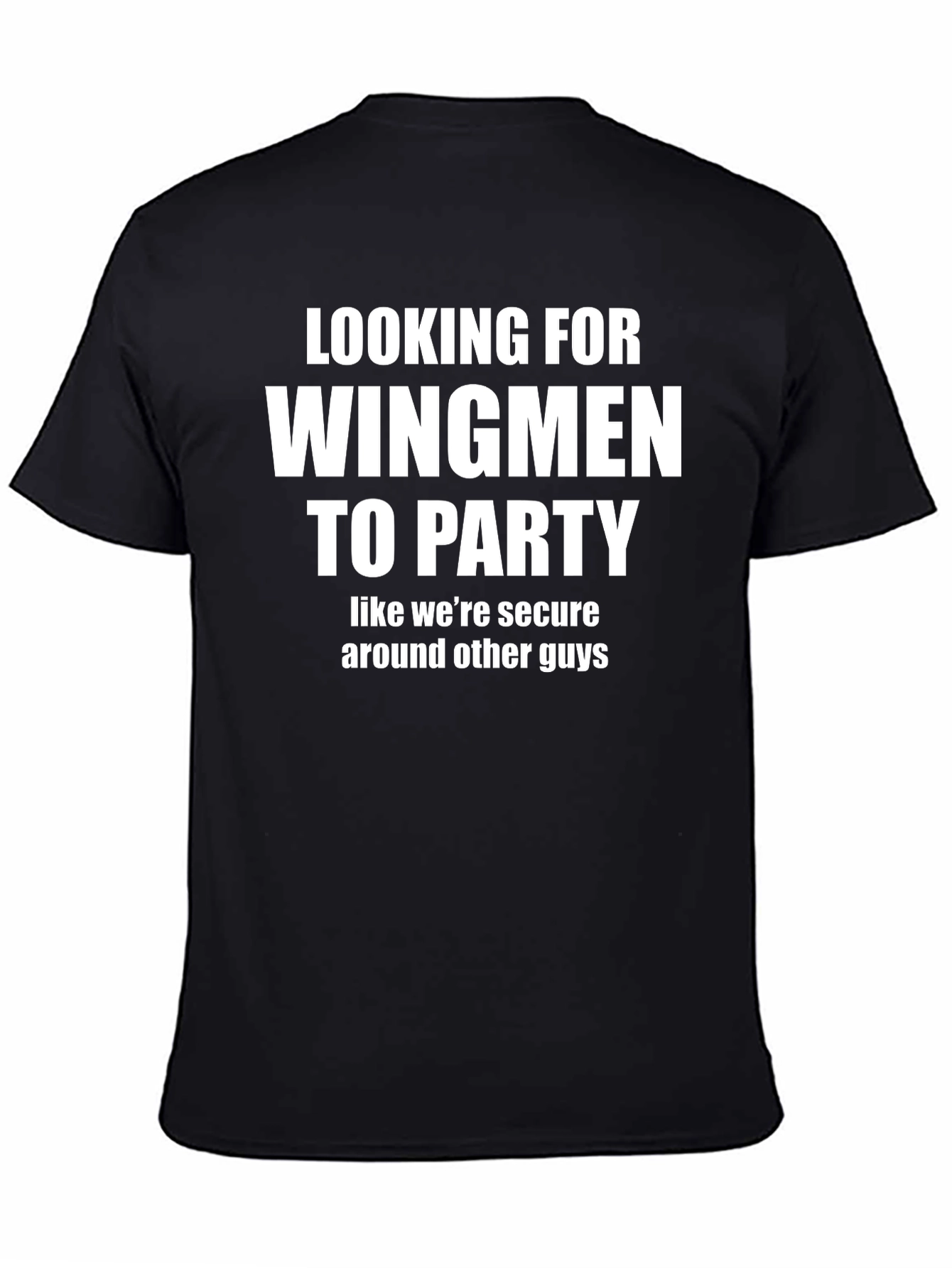 Wingmen Party T-Shirt - Humorous & Bold