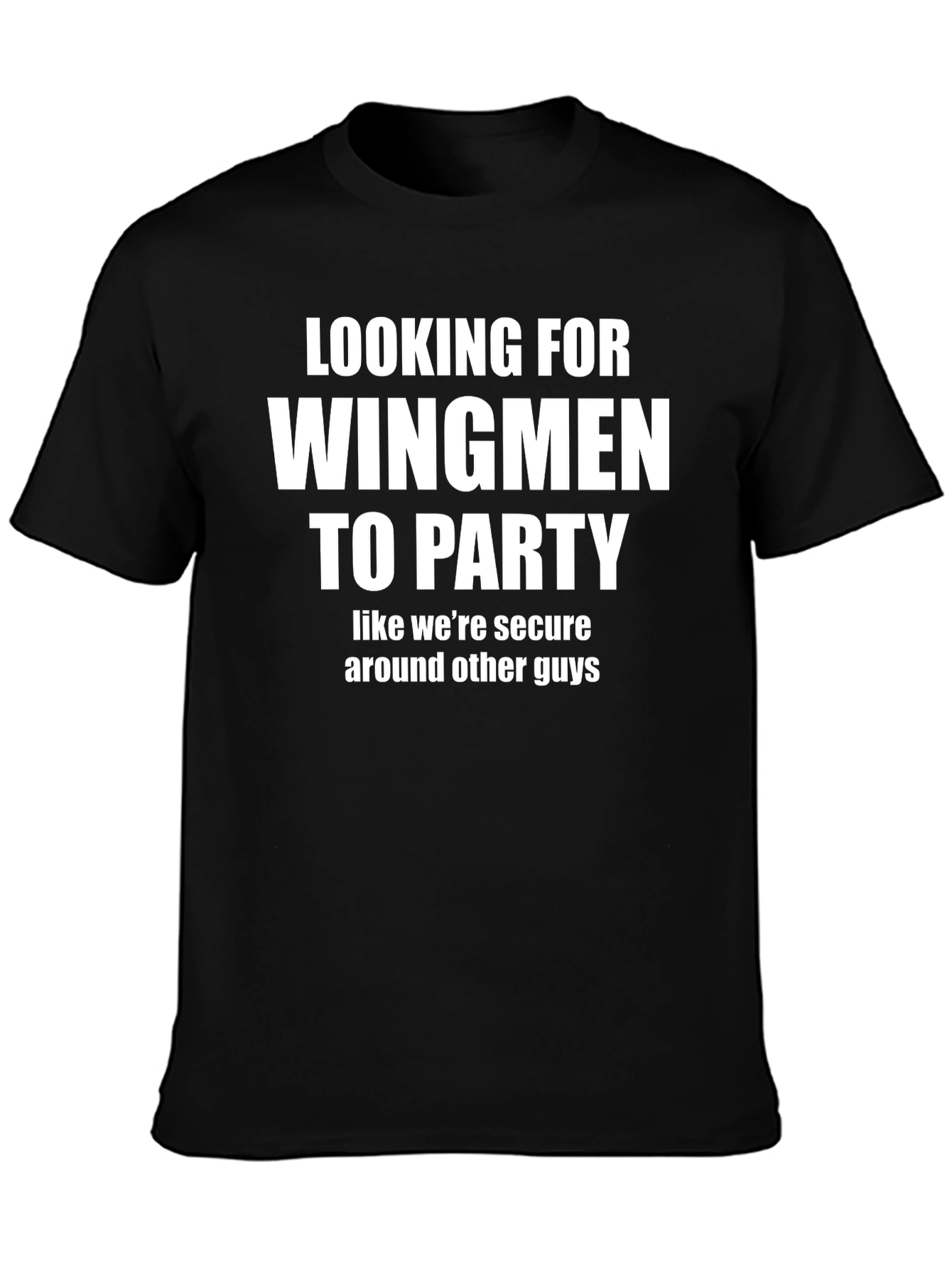 Wingmen Party T-Shirt - Humorous & Bold