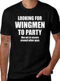 Wingmen Party T-Shirt - Humorous & Bold