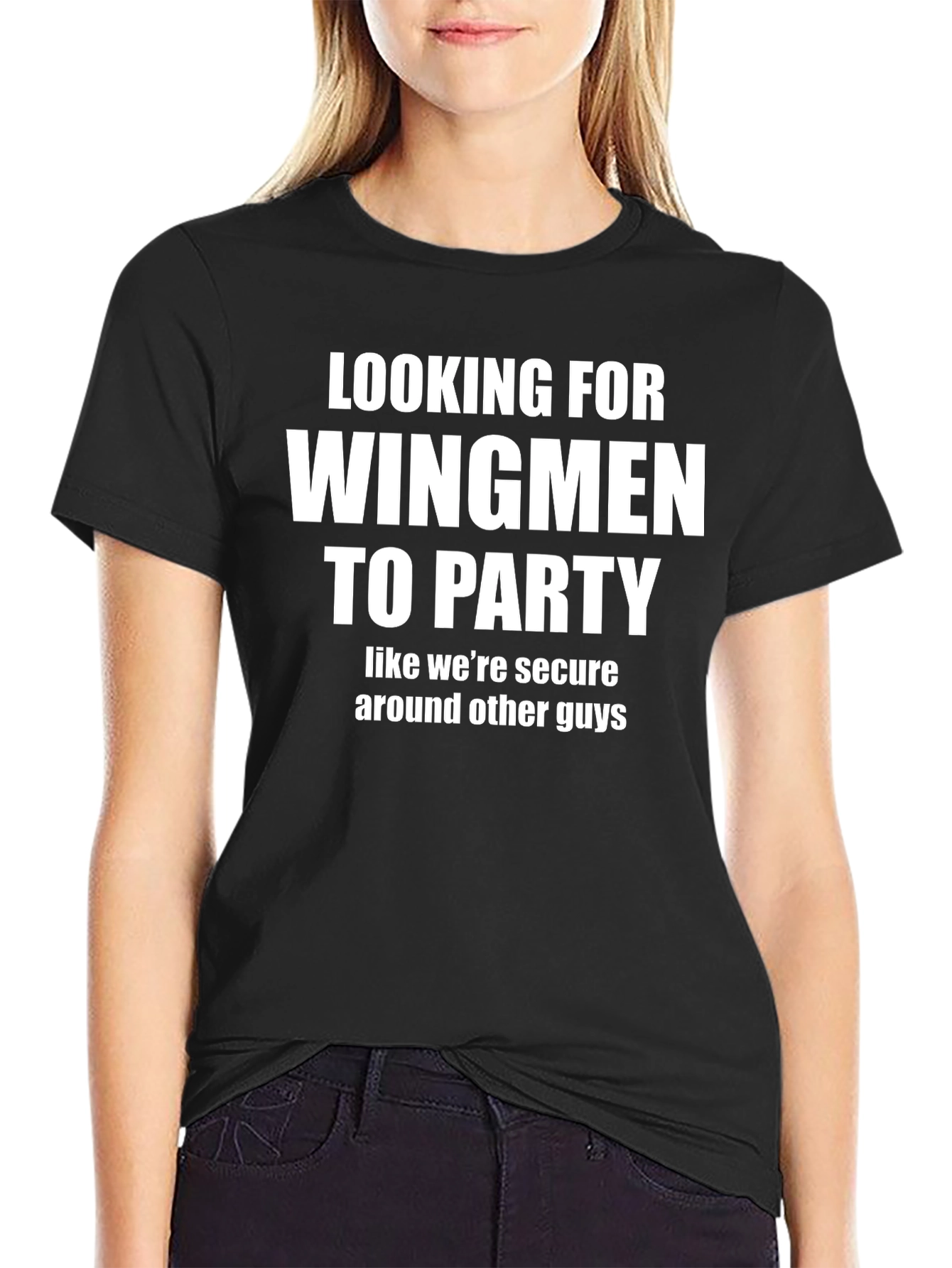 Wingmen Party T-Shirt - Humorous & Bold