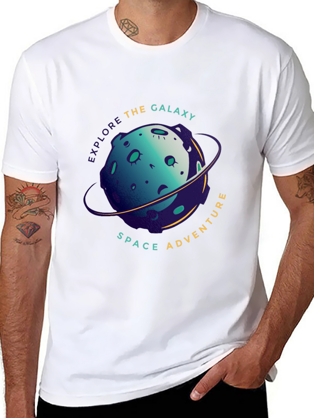 Explore the Galaxy T-Shirt - Space Adventure Tee
