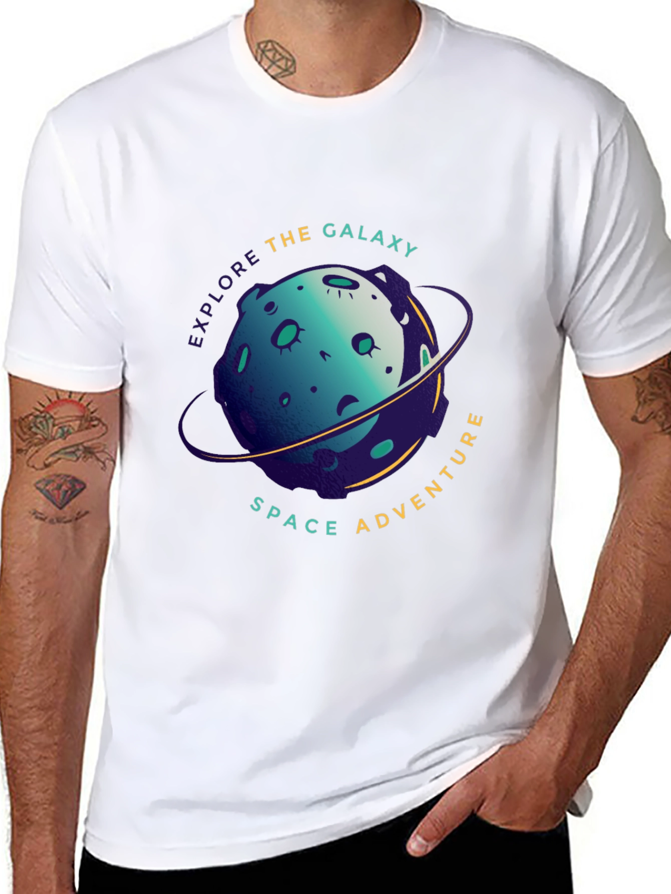 Explore the Galaxy T-Shirt - Space Adventure Tee