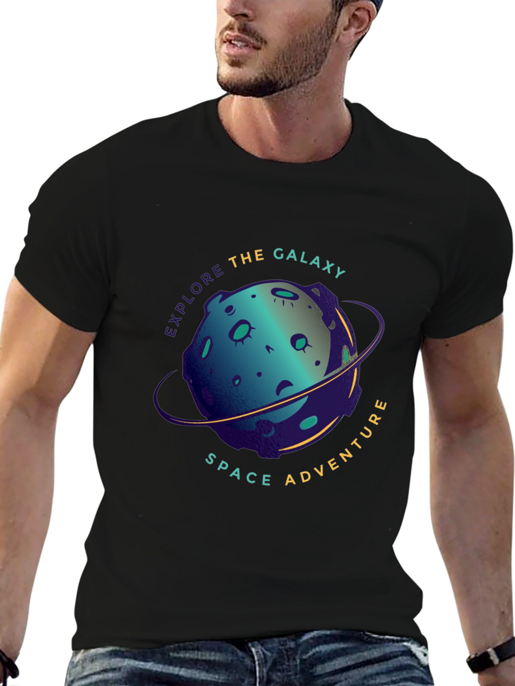 Explore the Galaxy T-Shirt - Space Adventure Tee