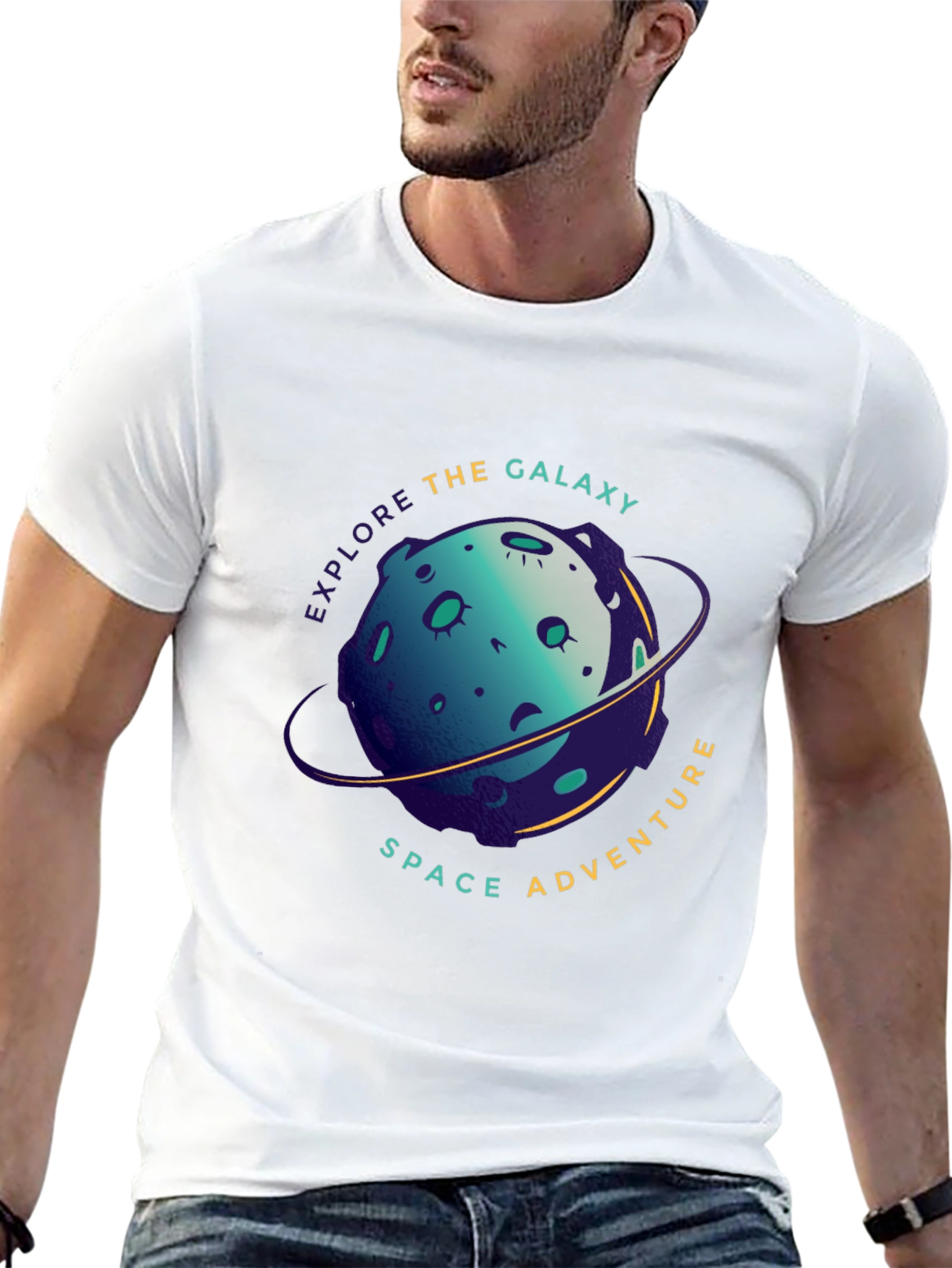 Explore the Galaxy T-Shirt - Space Adventure Tee