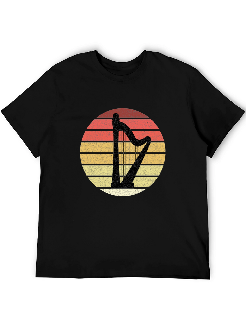 Retro Harp Sunset T-Shirt
