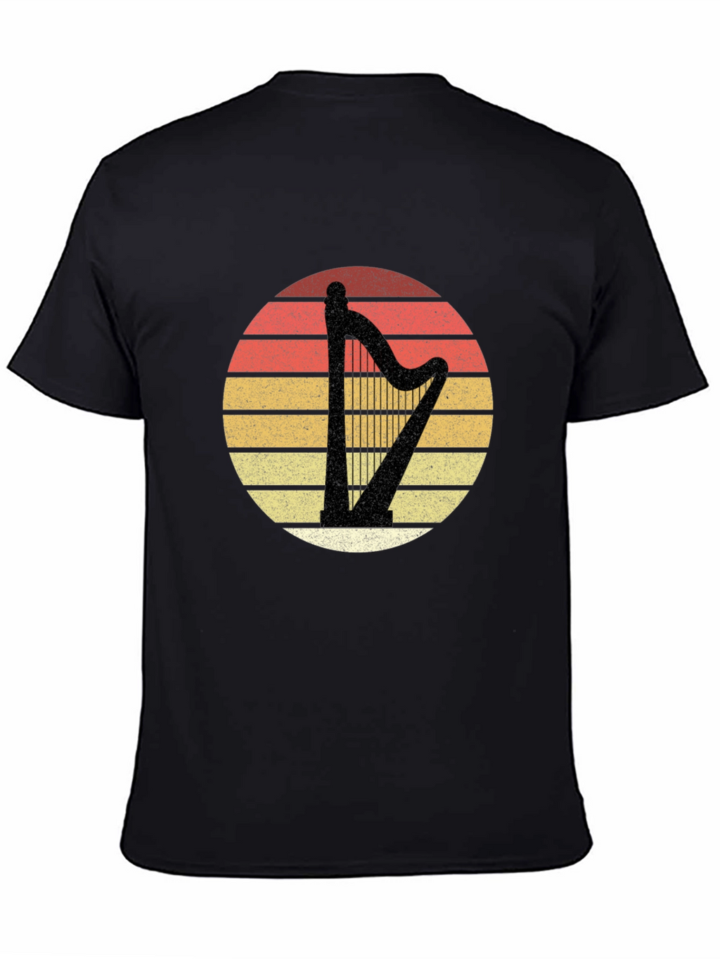 Retro Harp Sunset T-Shirt