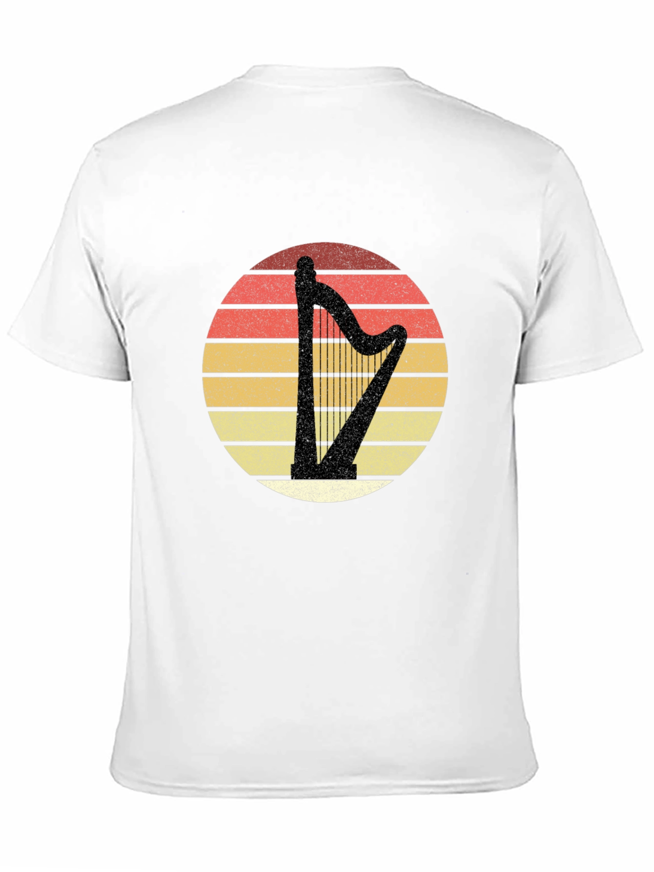 Retro Harp Sunset T-Shirt
