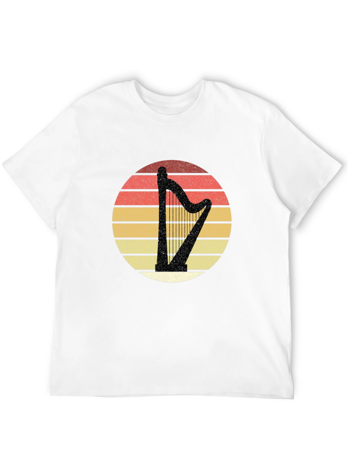 Retro Harp Sunset T-Shirt