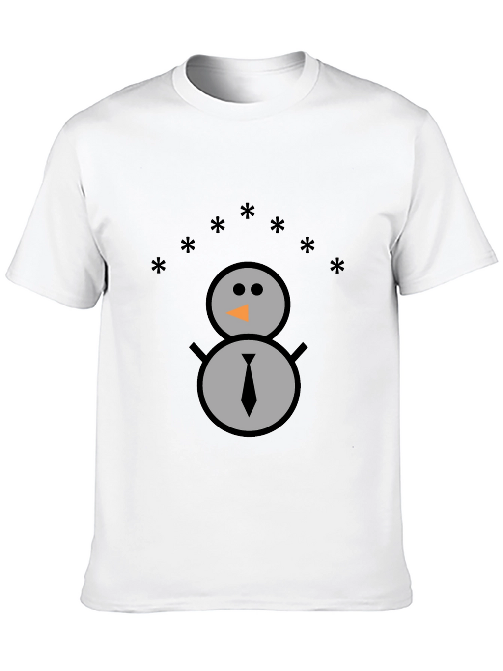 Snowman Graphic Tee - Festive Winter Shirt