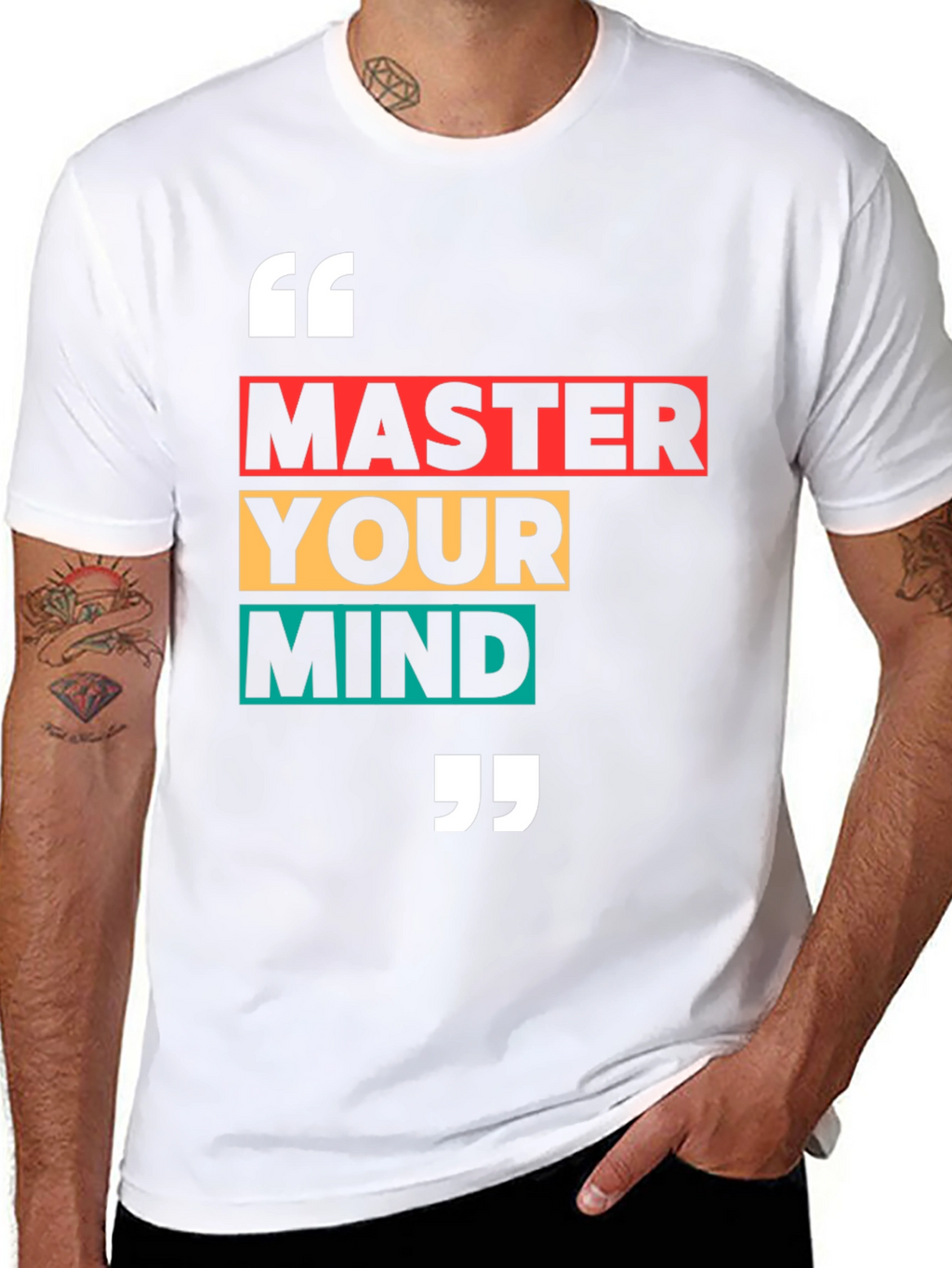 Master Your Mind Graphic T-Shirt - Inspiring & Stylish