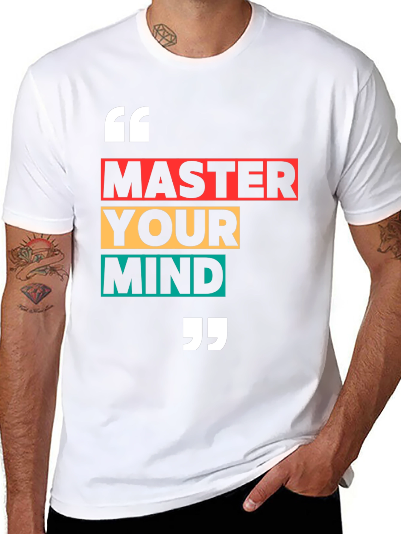 Master Your Mind Graphic T-Shirt - Inspiring & Stylish