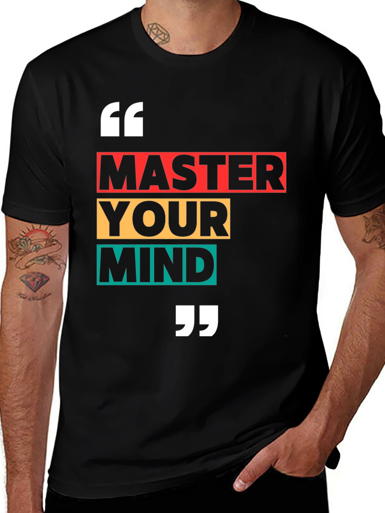 Master Your Mind Graphic T-Shirt - Inspiring & Stylish