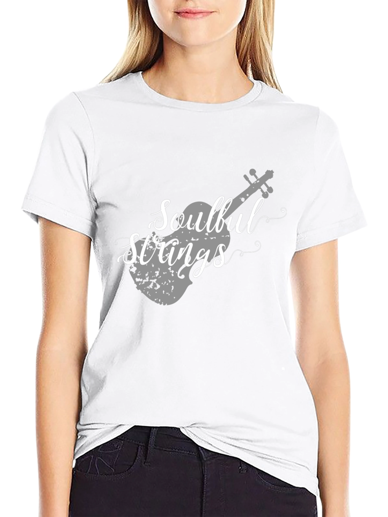 Soulful Strings Graphic T-Shirt
