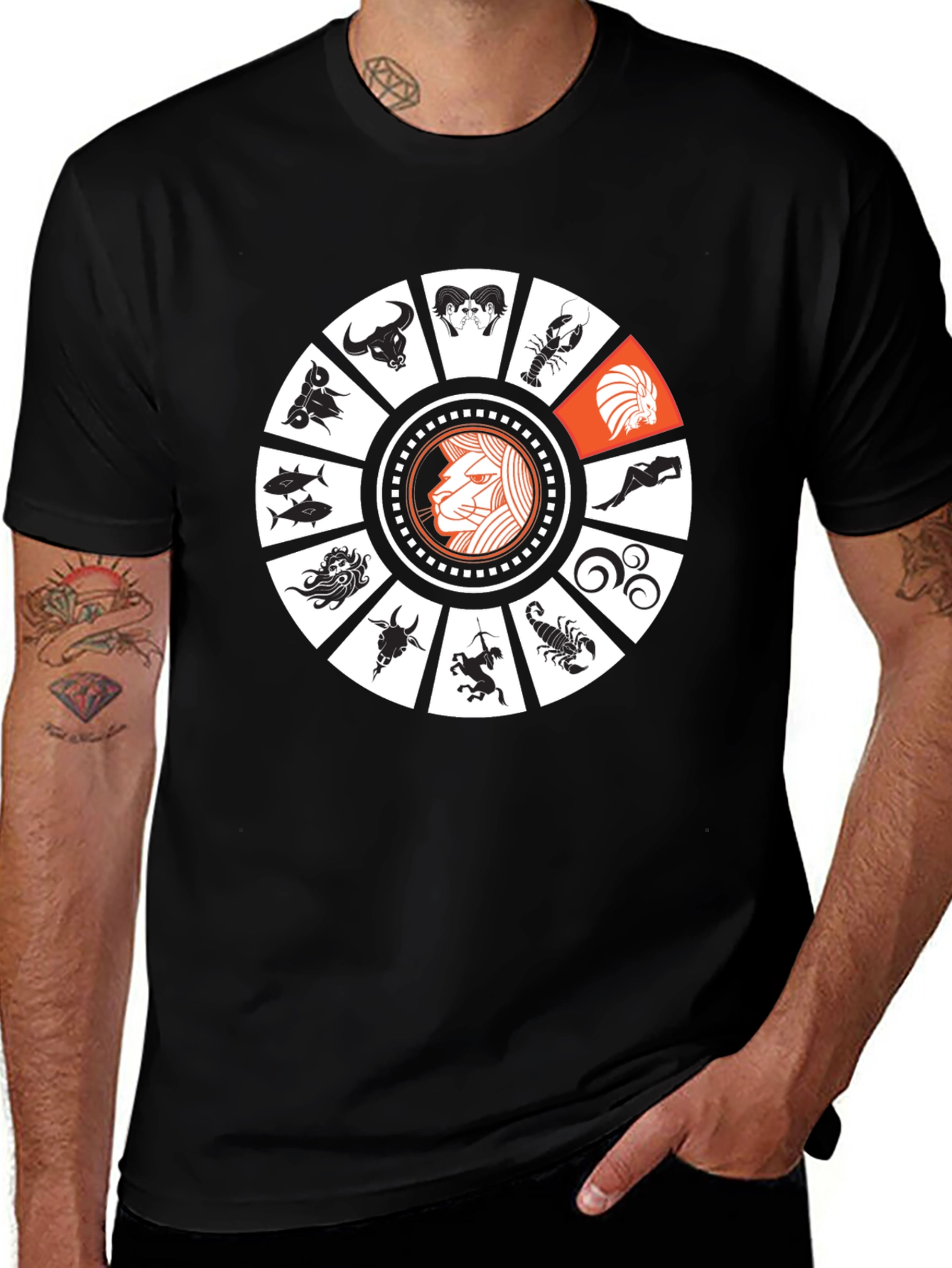 Zodiac Sign T-Shirt Astrology Tee