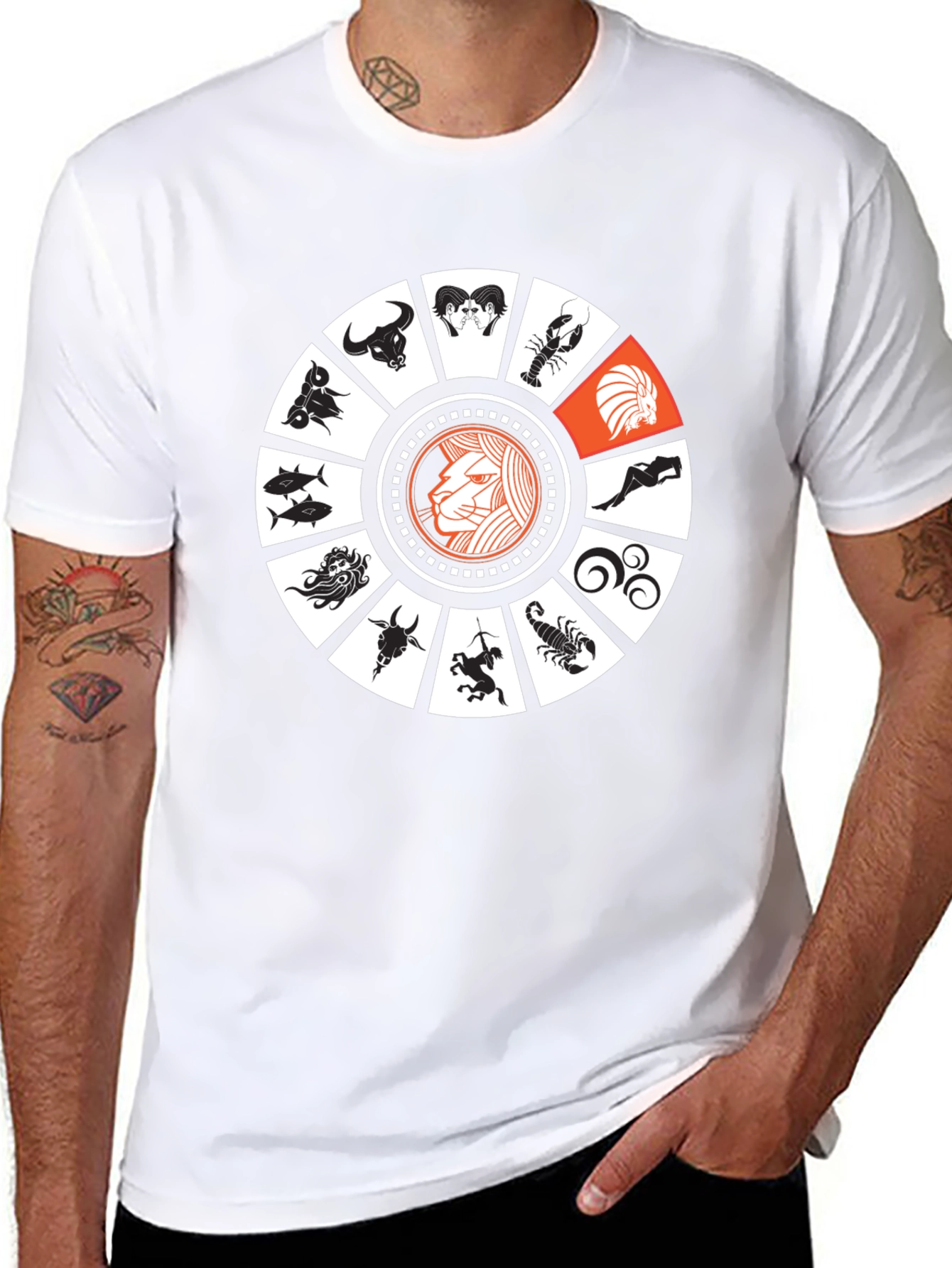 Zodiac Sign T-Shirt Astrology Tee