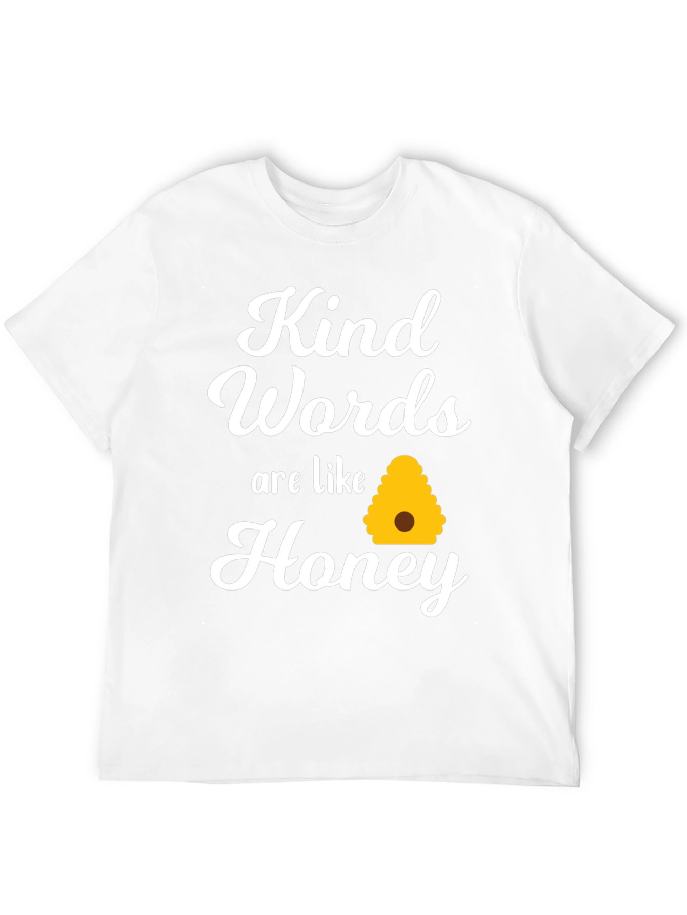 Kind Words Honey T-Shirt - Inspiring Comfort