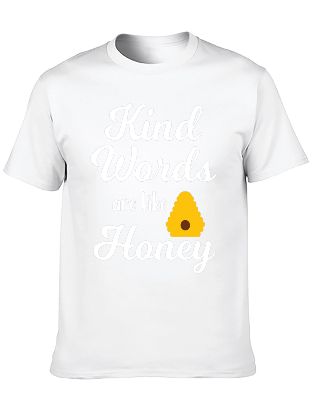 Kind Words Honey T-Shirt - Inspiring Comfort
