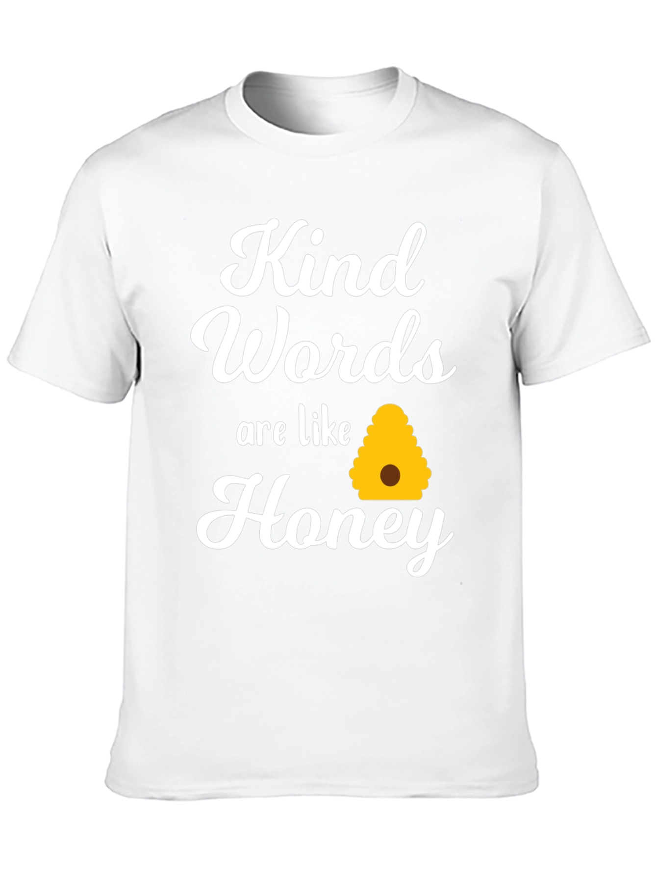 Kind Words Honey T-Shirt - Inspiring Comfort