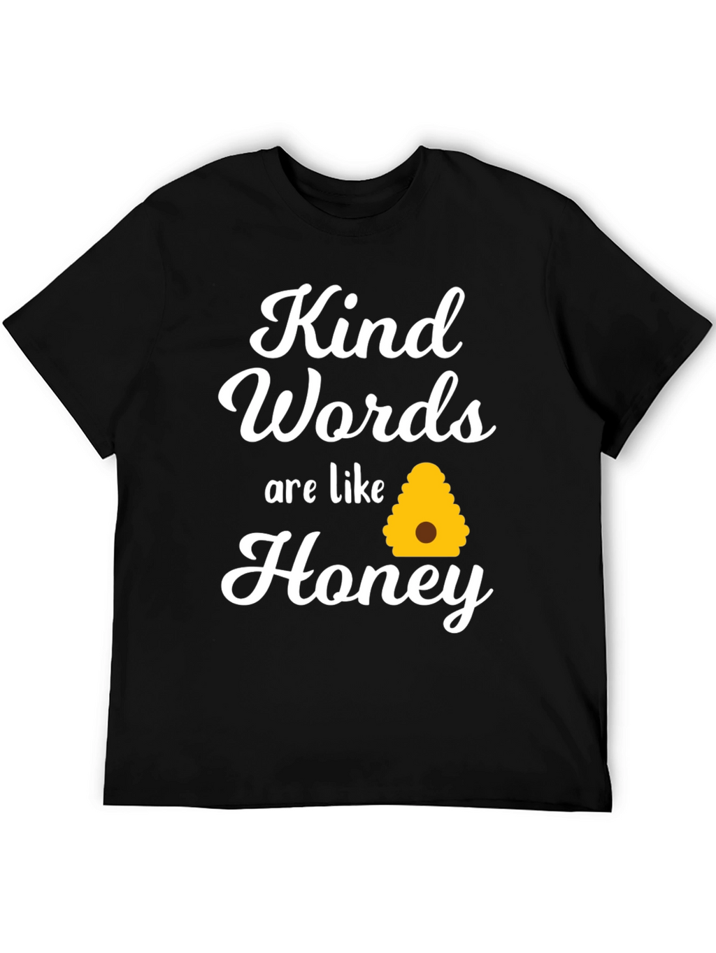 Kind Words Honey T-Shirt - Inspiring Comfort