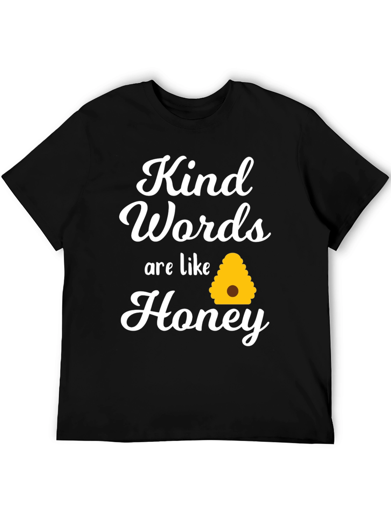 Kind Words Honey T-Shirt - Inspiring Comfort