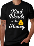 Kind Words Honey T-Shirt - Inspiring Comfort