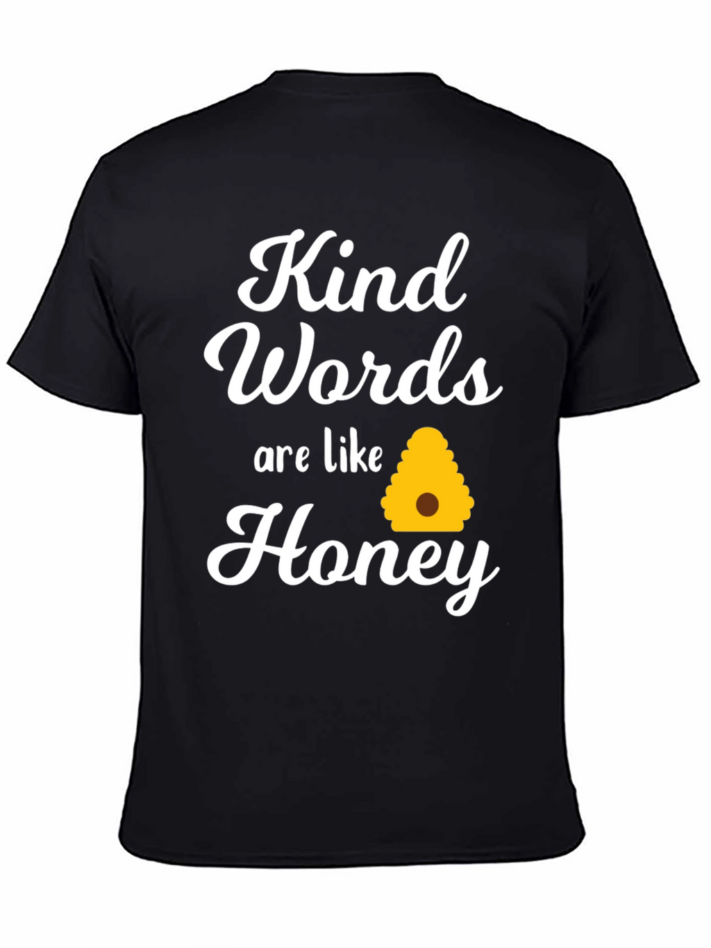Kind Words Honey T-Shirt - Inspiring Comfort