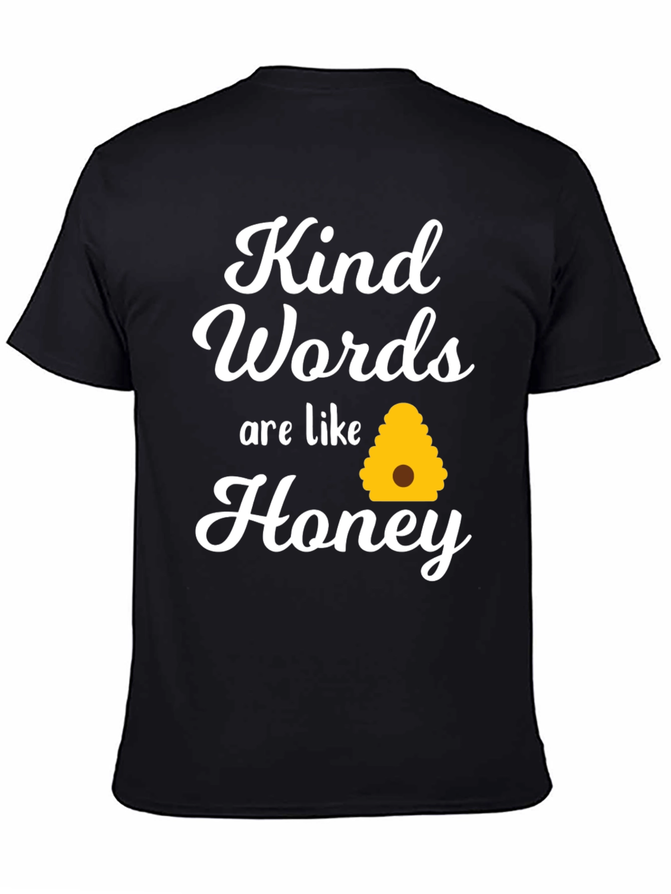 Kind Words Honey T-Shirt - Inspiring Comfort