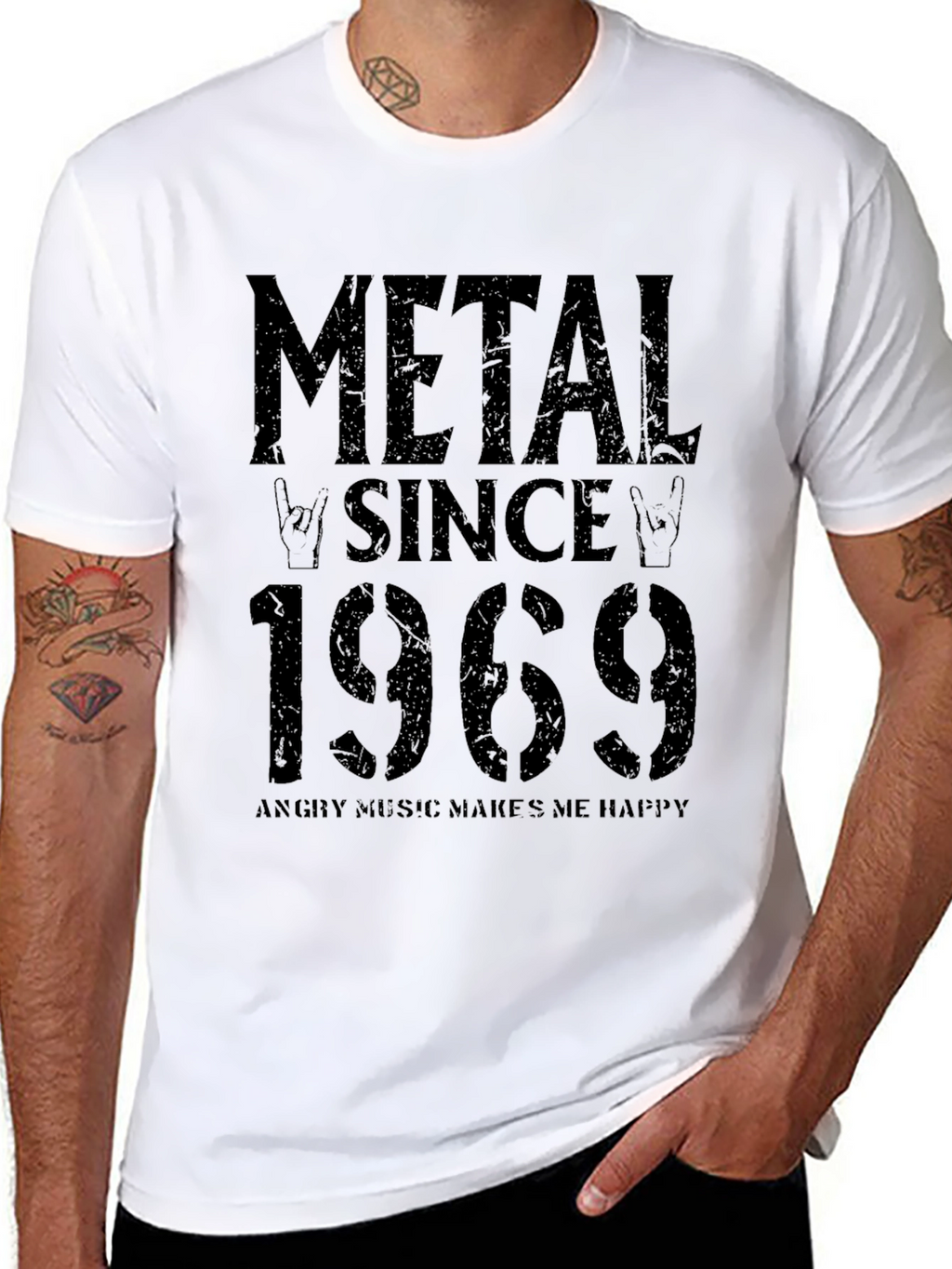 Metal Since 1969 Graphic T-Shirt