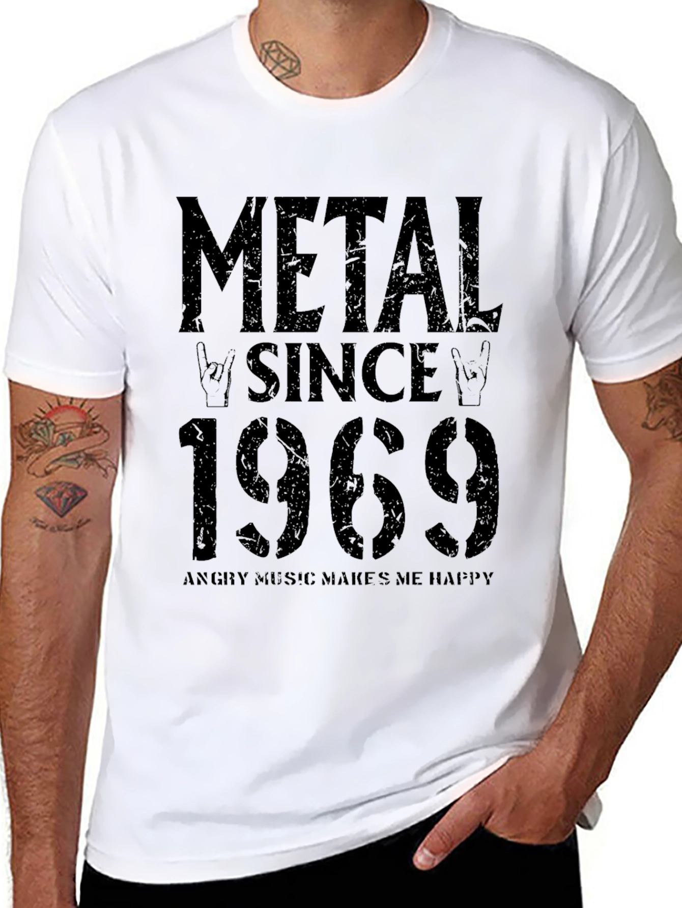 Metal Since 1969 Graphic T-Shirt