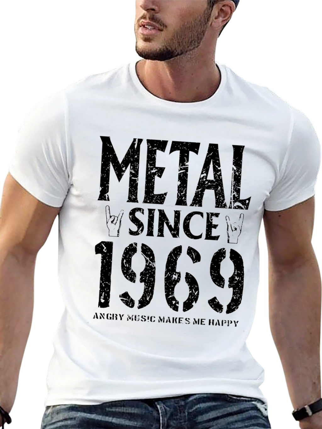 Metal Since 1969 Graphic T-Shirt