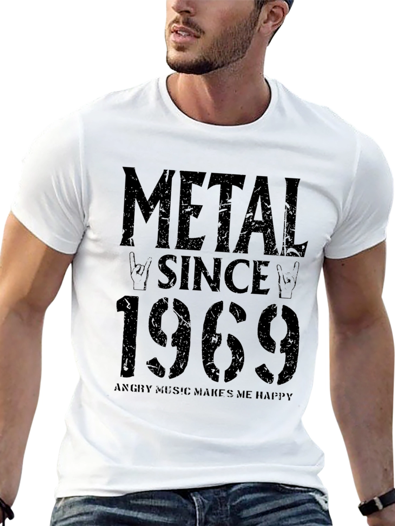 Metal Since 1969 Graphic T-Shirt