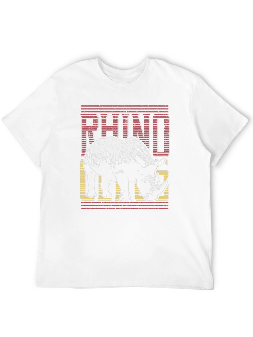 Rhino Graphic T-Shirt - Stylish Animal Tee