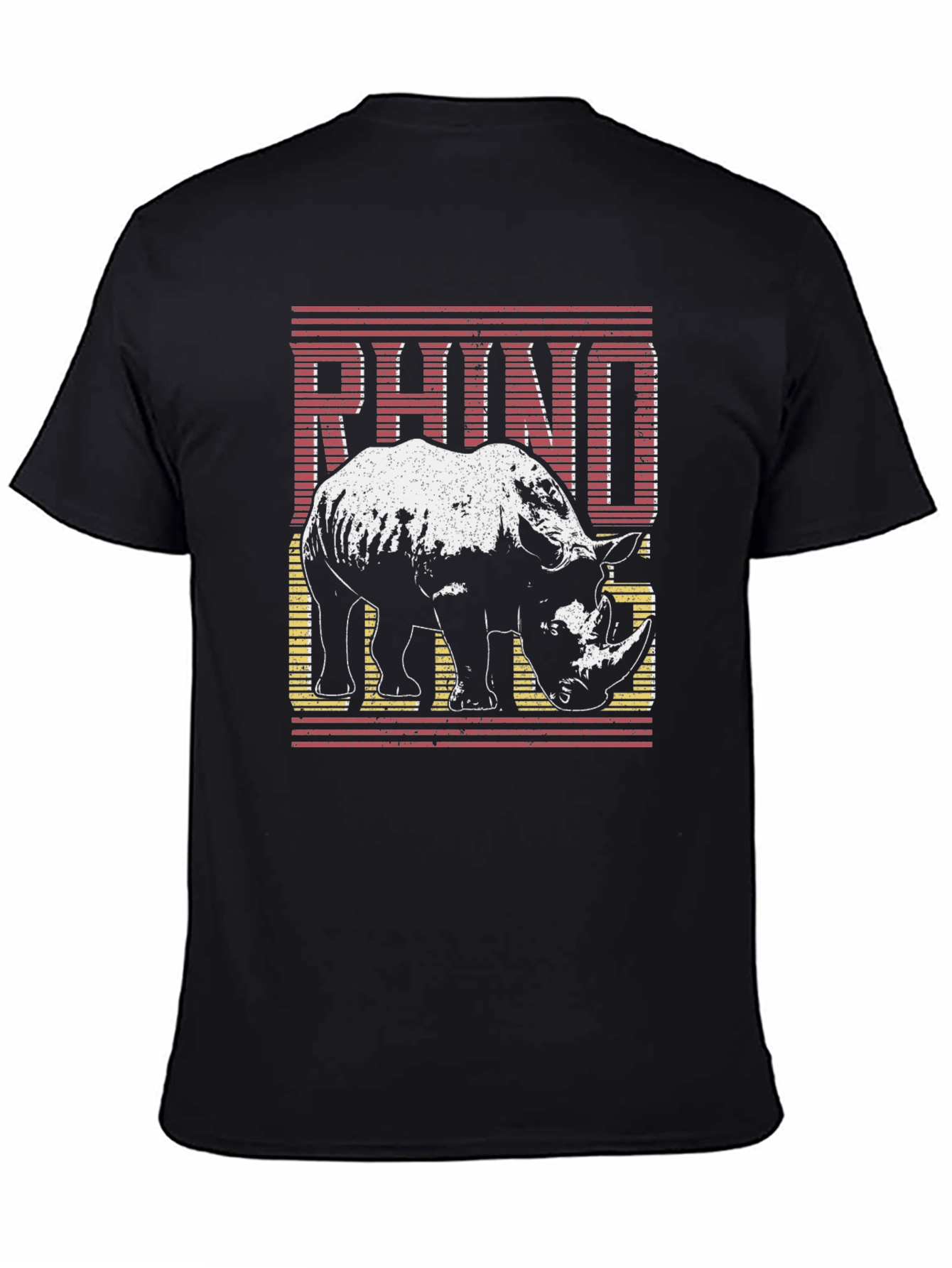 Rhino Graphic T-Shirt - Stylish Animal Tee