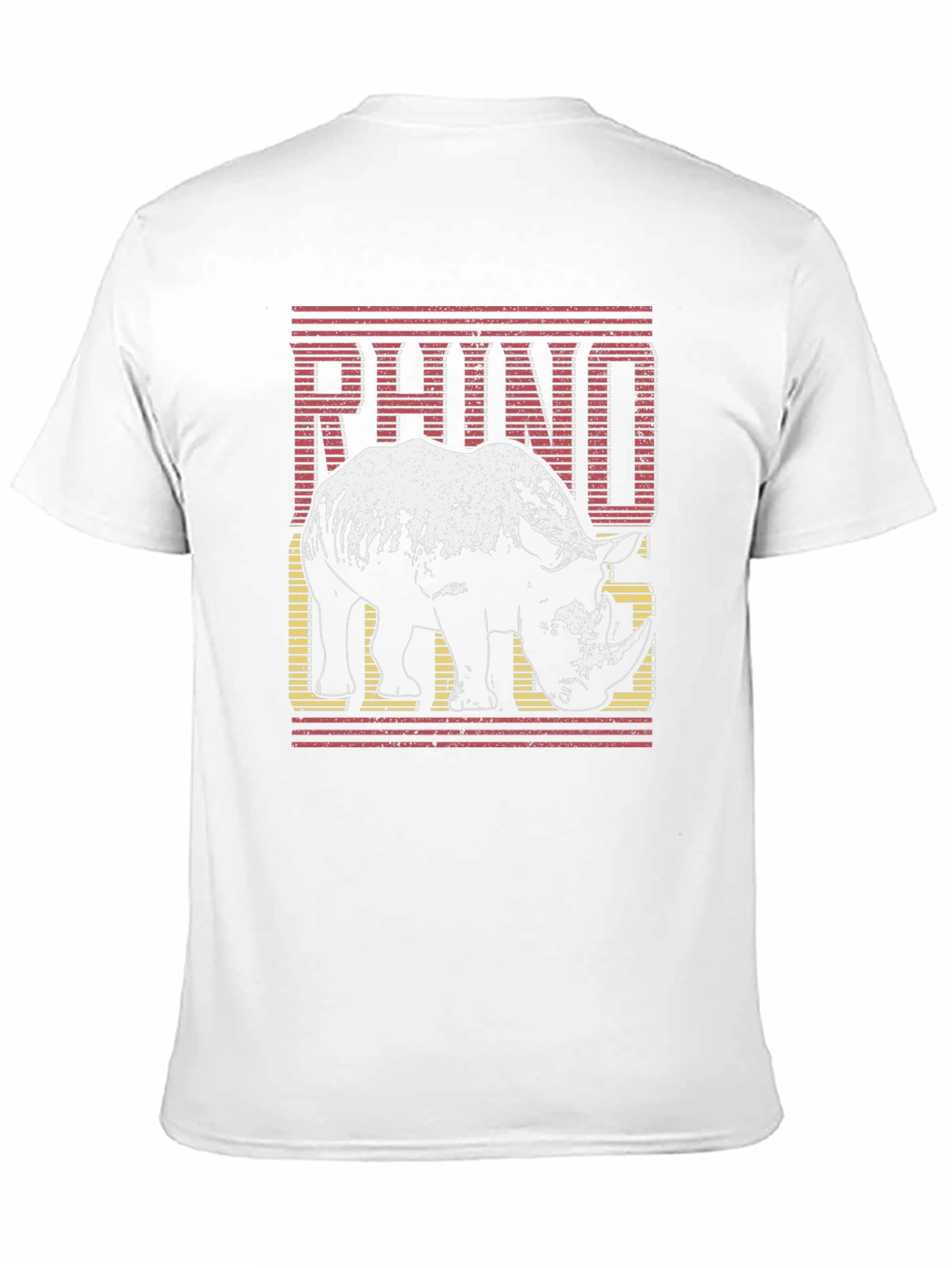 Rhino Graphic T-Shirt - Stylish Animal Tee