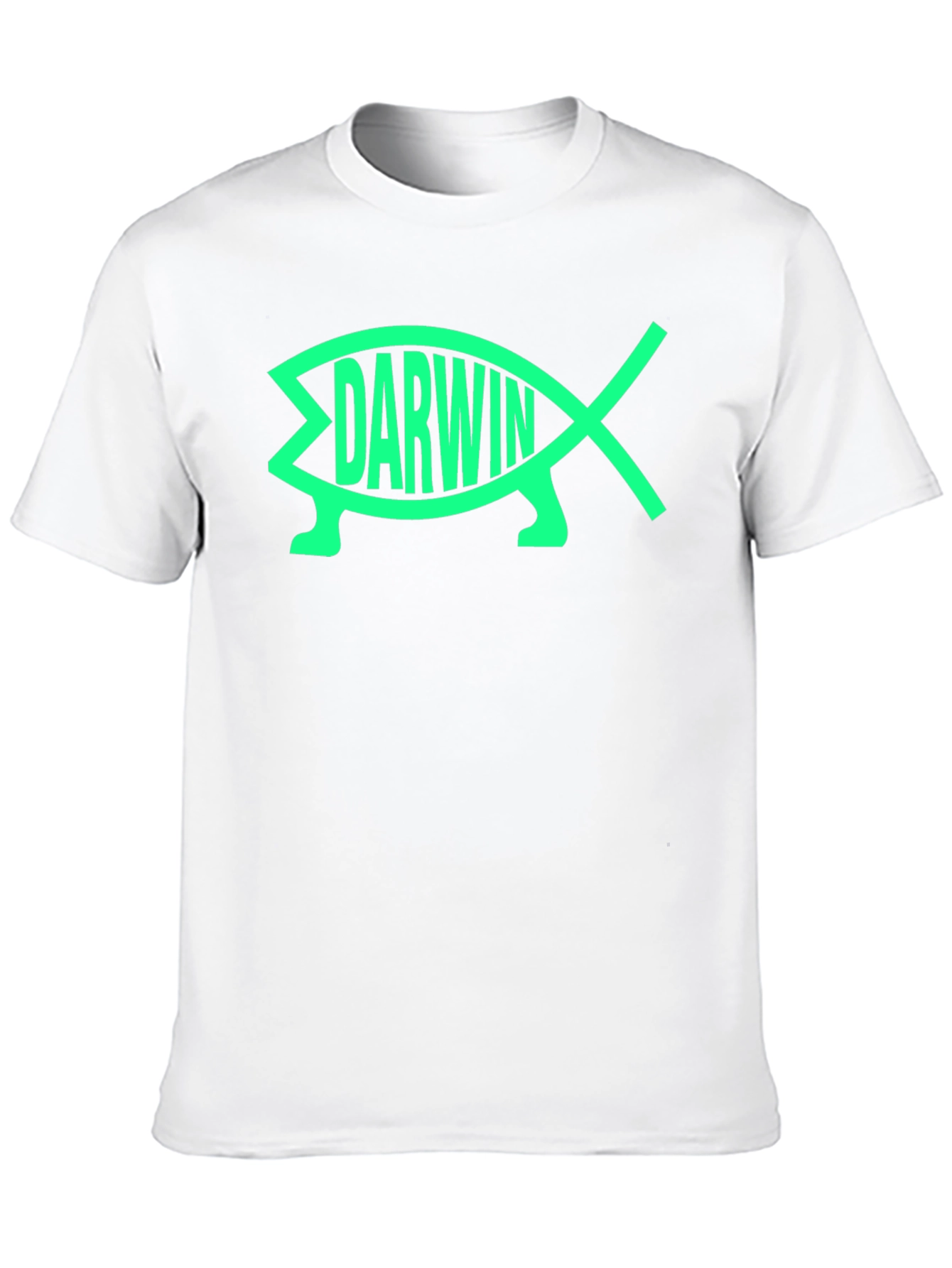 Darwin Fish Tee - Evolution Atheist T-Shirt