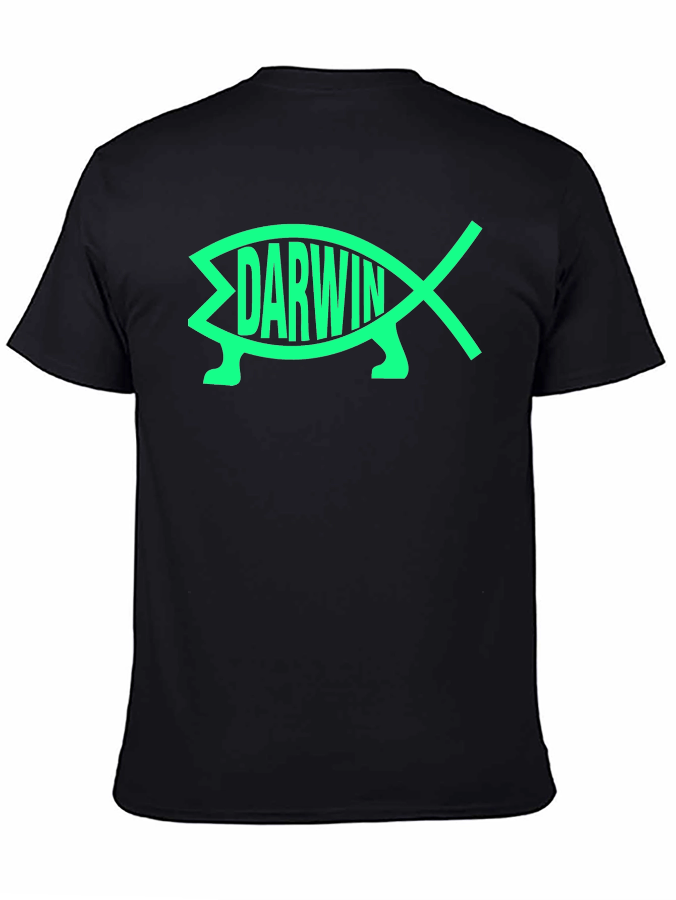 Darwin Fish Tee - Evolution Atheist T-Shirt