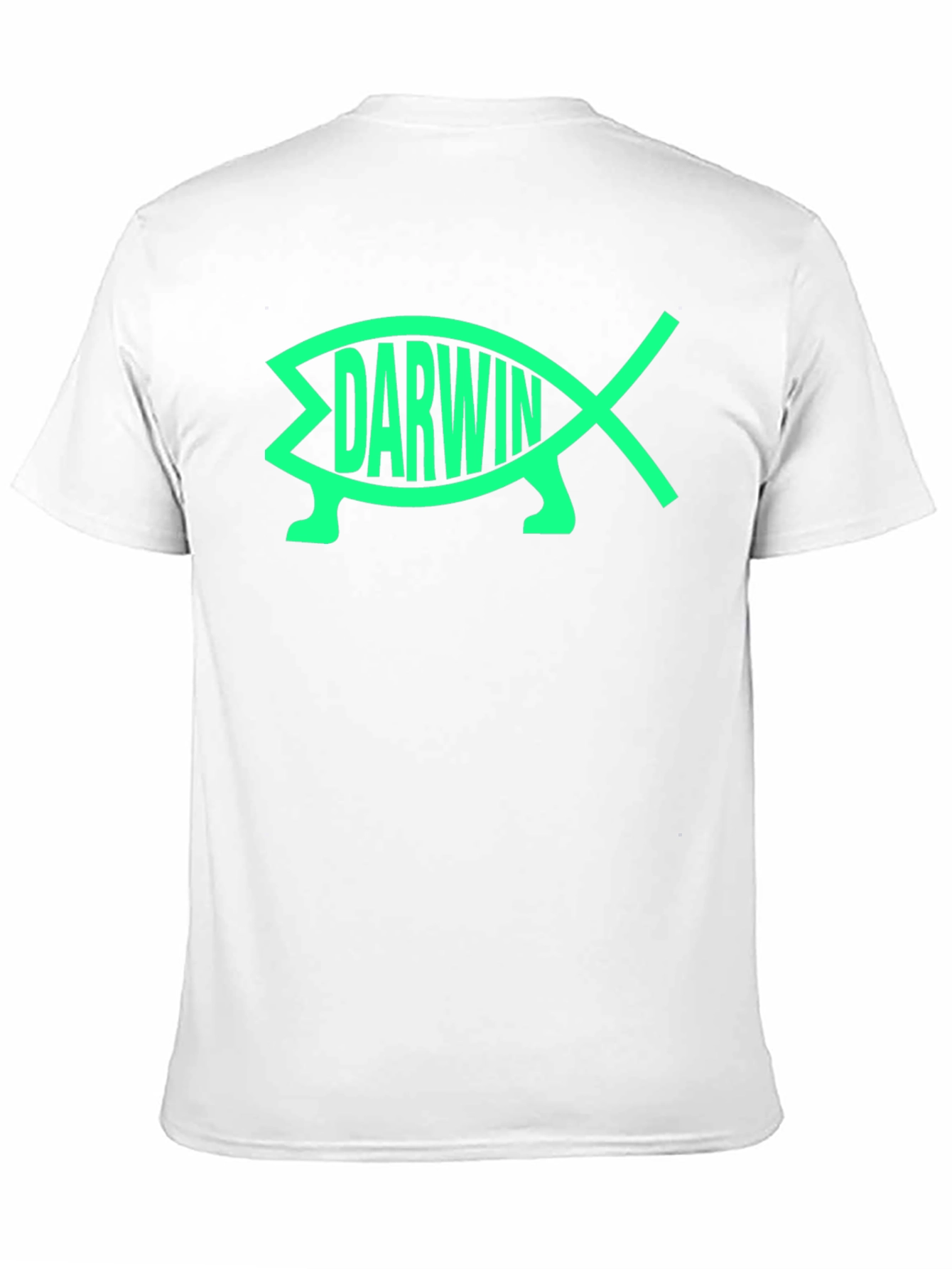Darwin Fish Tee - Evolution Atheist T-Shirt
