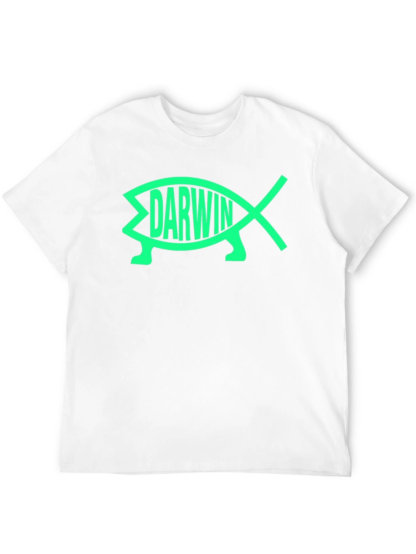 Darwin Fish Tee - Evolution Atheist T-Shirt