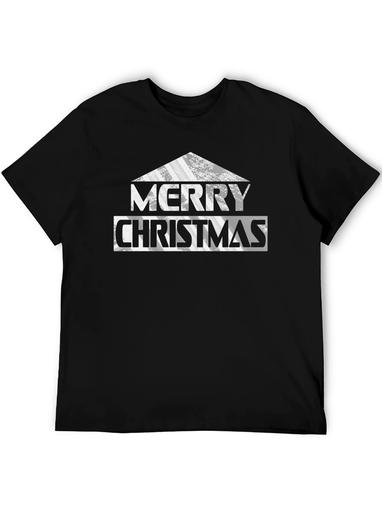 Merry Christmas Graphic Print T-Shirt