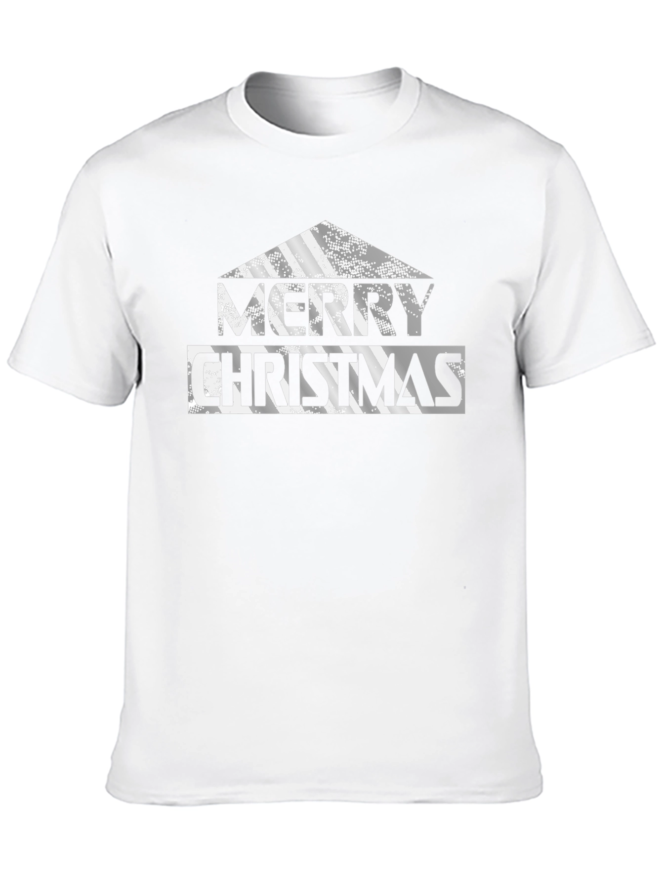 Merry Christmas Graphic Print T-Shirt