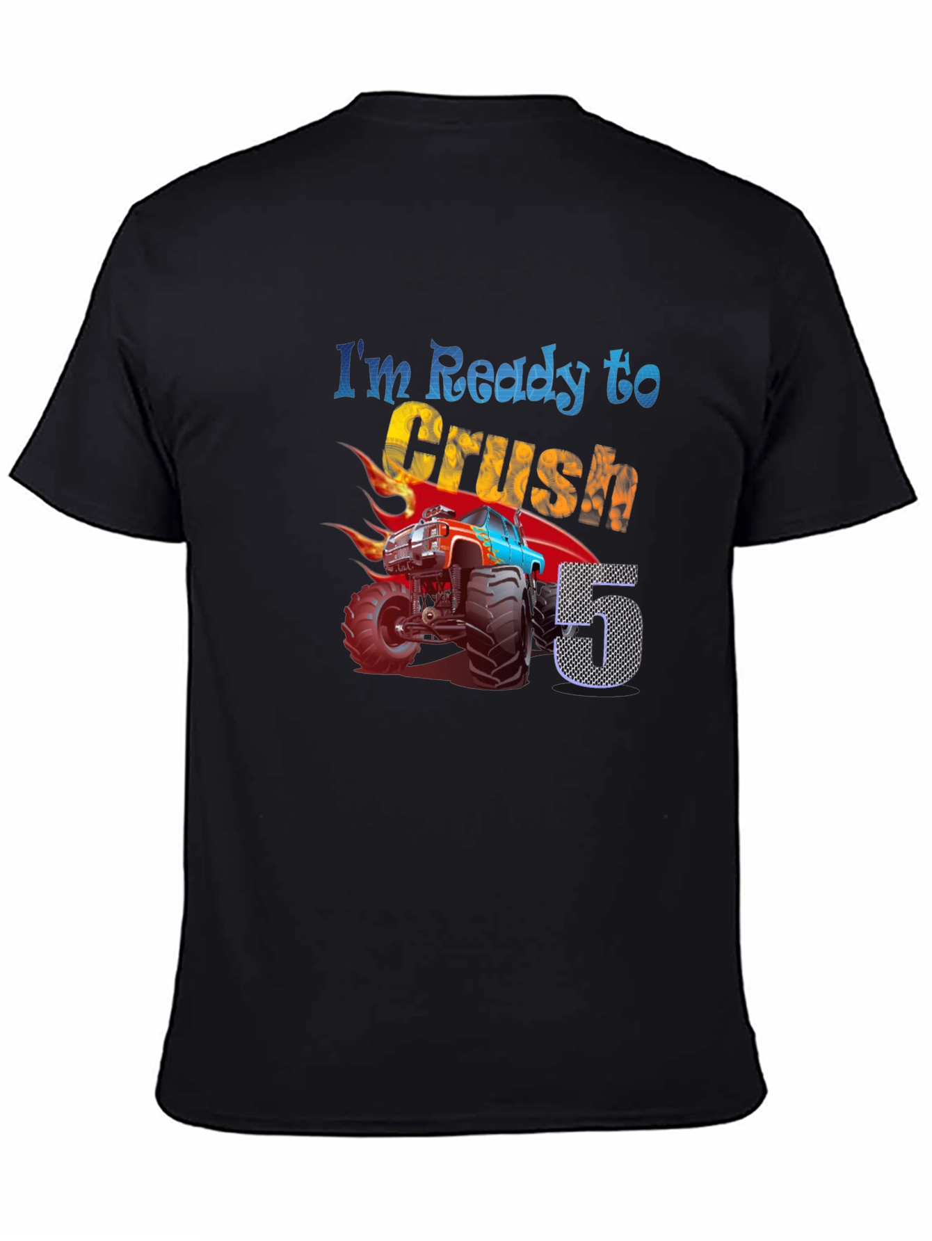 Ready to Crush Fifth Birthday T-Shirt