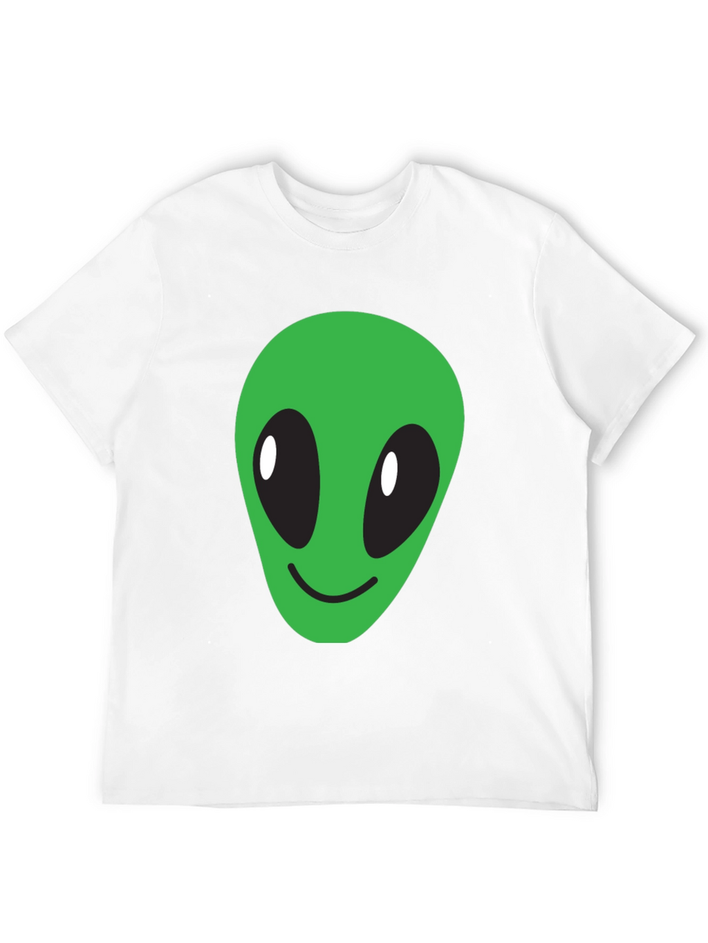 Alien Head Graphic T-Shirt - Extraterrestrial Style
